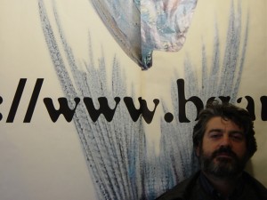 il primo manifesto con un URL in Italia